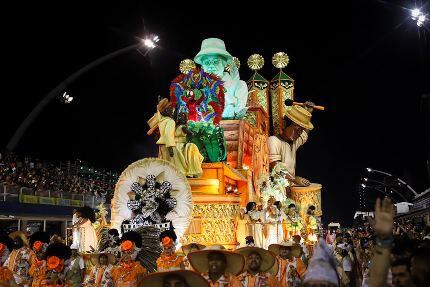 Desfile 2024 da Mocidade Alegre. Foto: Cesar R. Santos/SRzd