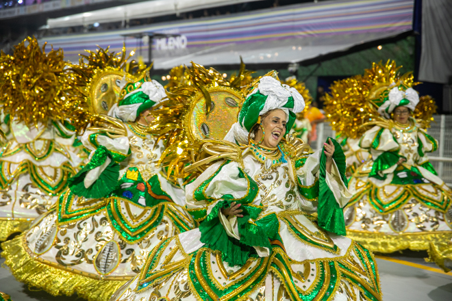 Desfile 2024 da Unidos de São Miguel. Foto: Cesar R. Santos/SRzd