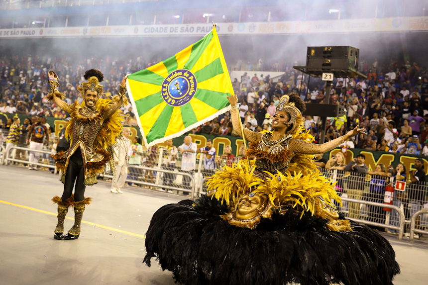 Desfile 2024 da Unidos do Peruche. Foto: Cesar R. Santos/SRzd