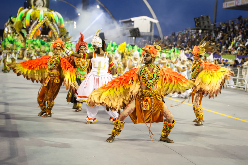 Desfile 2024 da Unidos do Peruche. Foto: Cesar R. Santos/SRzd