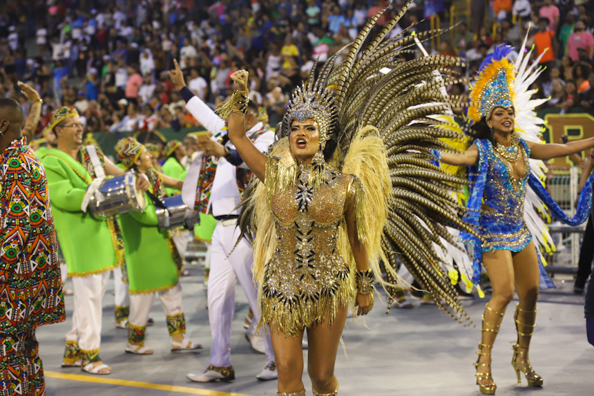 Desfile 2024 da Unidos do Peruche. Foto: Cesar R. Santos/SRzd