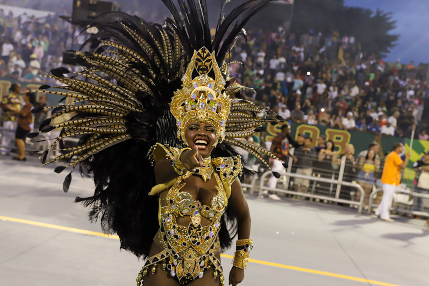 Desfile 2024 da Unidos do Peruche. Foto: Cesar R. Santos/SRzd