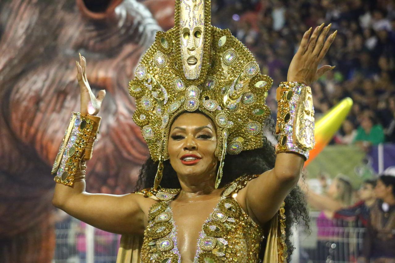 Dragões da Real no desfile das campeãs 2024. Foto: Kleber Santos