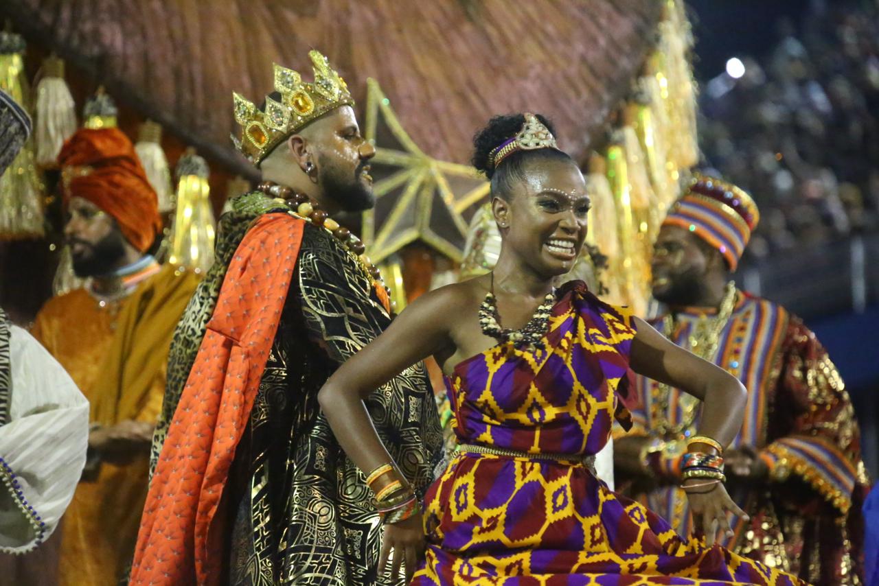 Dragões da Real no desfile das campeãs 2024. Foto: Kleber Santos