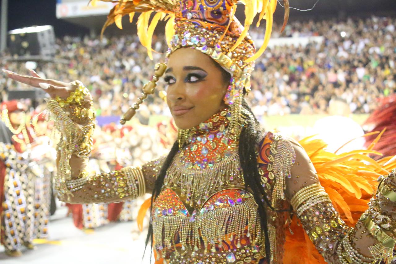 Dragões da Real no desfile das campeãs 2024. Foto: Kleber Santos