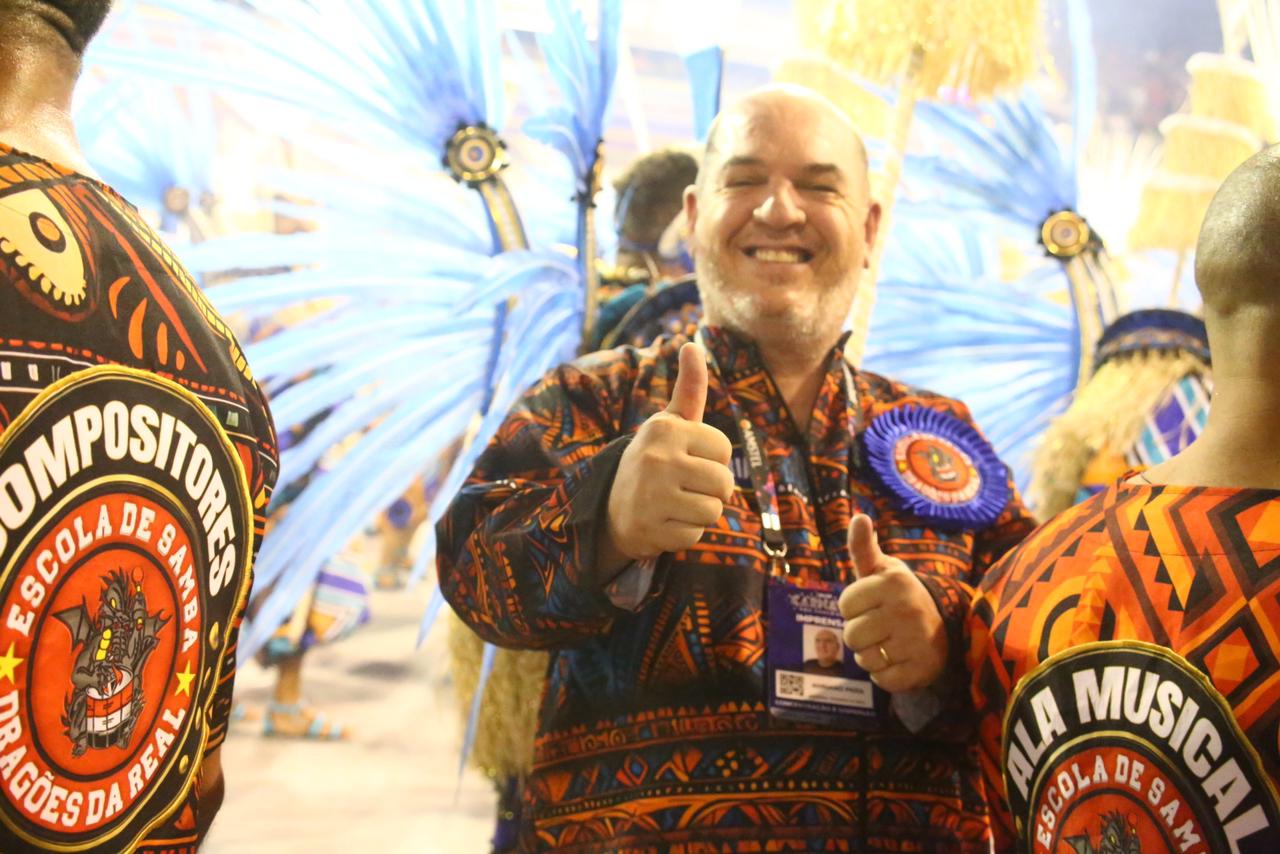 Dragões da Real no desfile das campeãs 2024. Foto: Kleber Santos