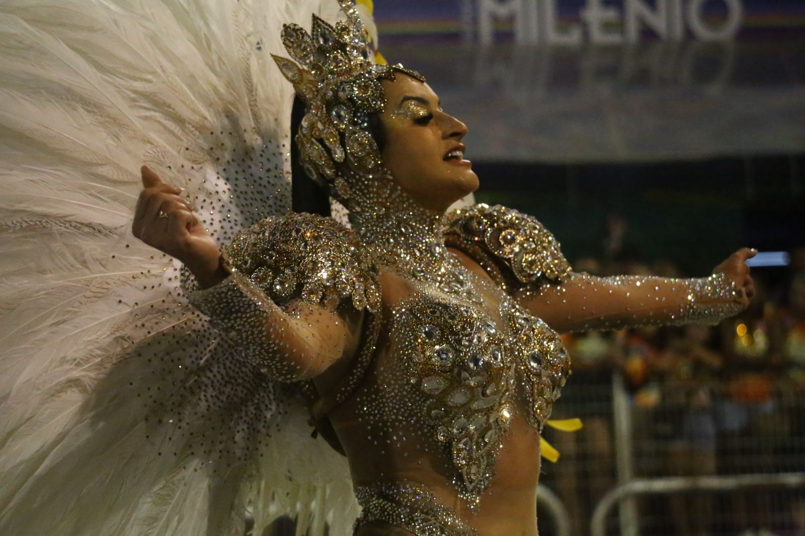 Dragões da Real no desfile das campeãs 2024. Foto: Kleber Santos