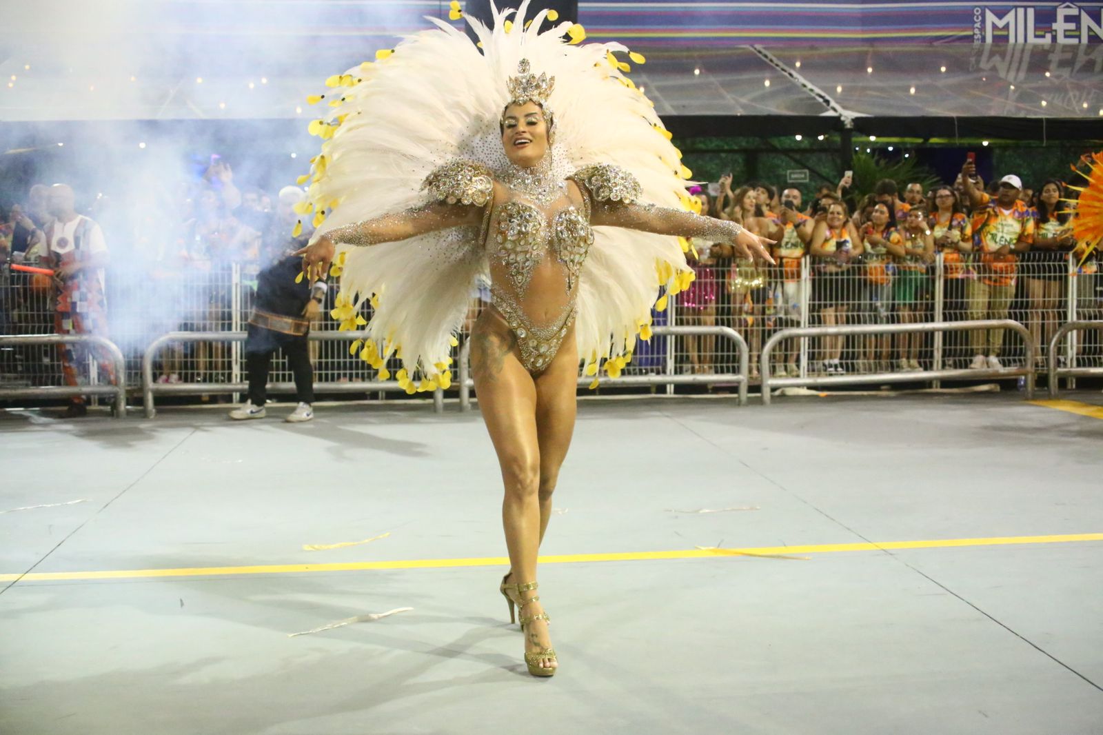 Dragões da Real no desfile das campeãs 2024. Foto: Kleber Santos