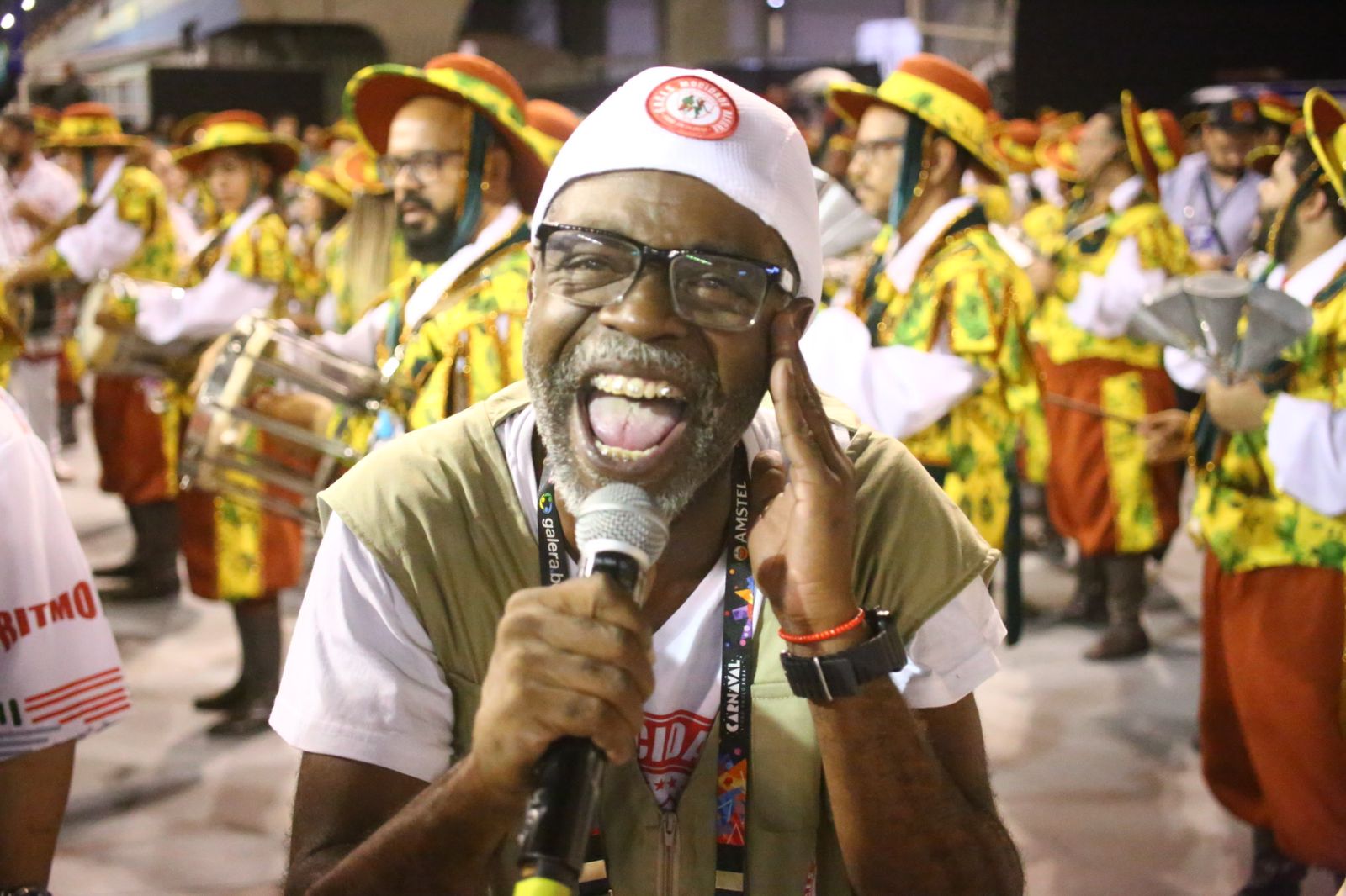 Mocidade Alegre no desfile das campeãs 2024. Foto: Kleber Santos