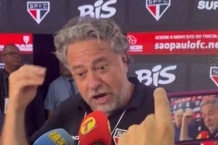 Presidente do São Paulo detona arbitragem e Abel Ferreira: ‘Chega de apitar os jogos’