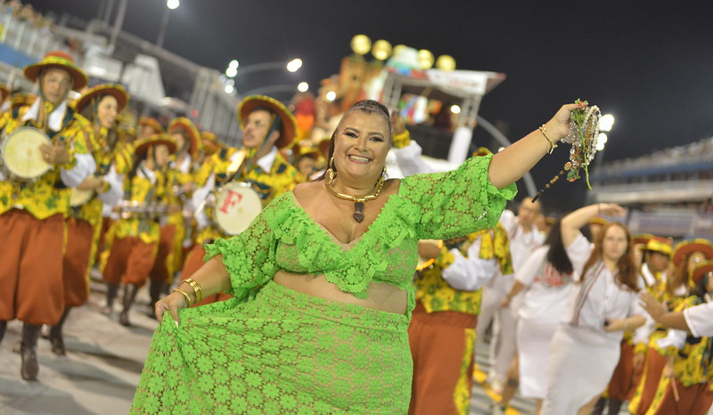 Solange Cruz, presidente da Mocidade Alegre, alcança mais um marco no Carnaval