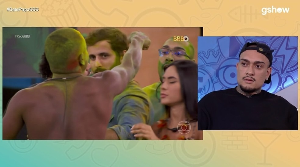 Fora do BBB 24, MC Bin Laden reage após assistir briga com Davi