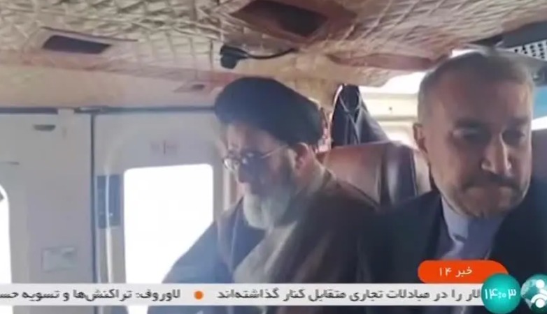 VÍDEO: Presidente do Irã é gravado em helicóptero antes do acidente