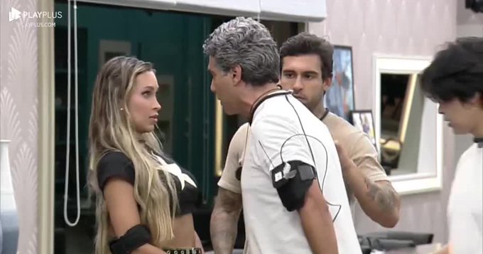 VÍDEO: Fernando surta em treta com Any e ameaça cabeçada em colega