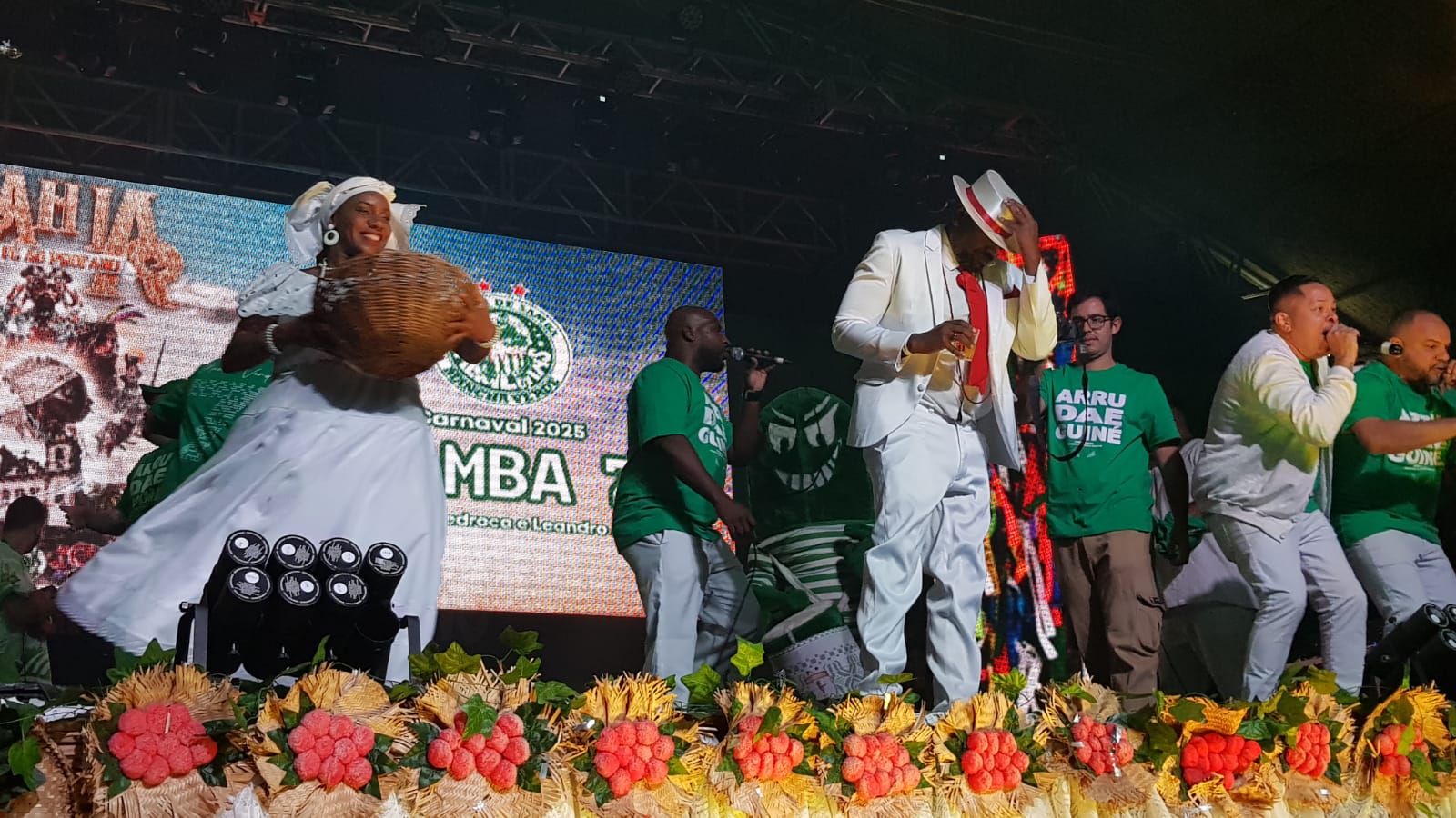 Final de samba da Mancha Verde para o Carnaval 2025. Foto: Guilherme Queiroz