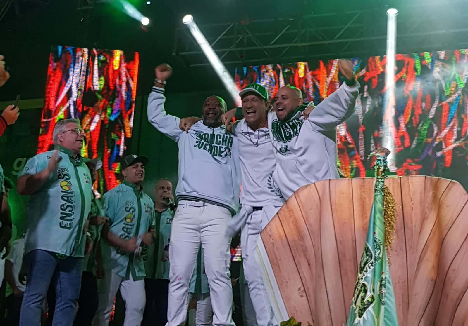 Final de samba da Mancha Verde para o Carnaval 2025. Foto: Guilherme Queiroz