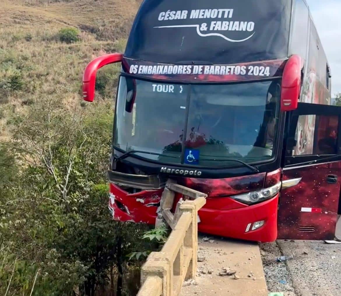 Após acidente de ônibus, César Menotti desabafa: ‘Livramento’