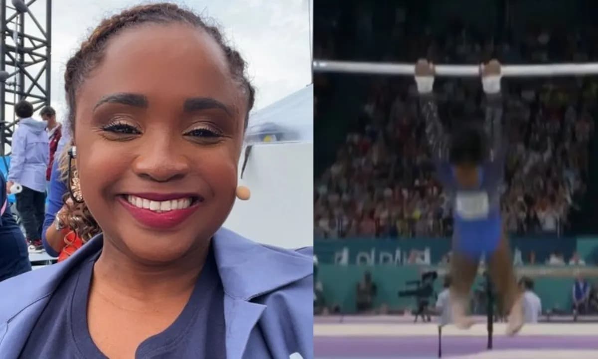 Vaza áudio de Daiane dos Santos em prova de Simone Biles