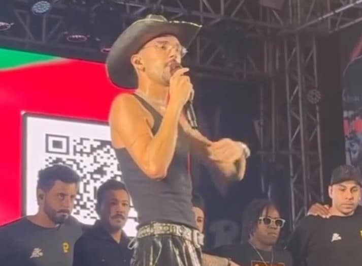 Luan Pereira passa mal e abandona show em Barretos