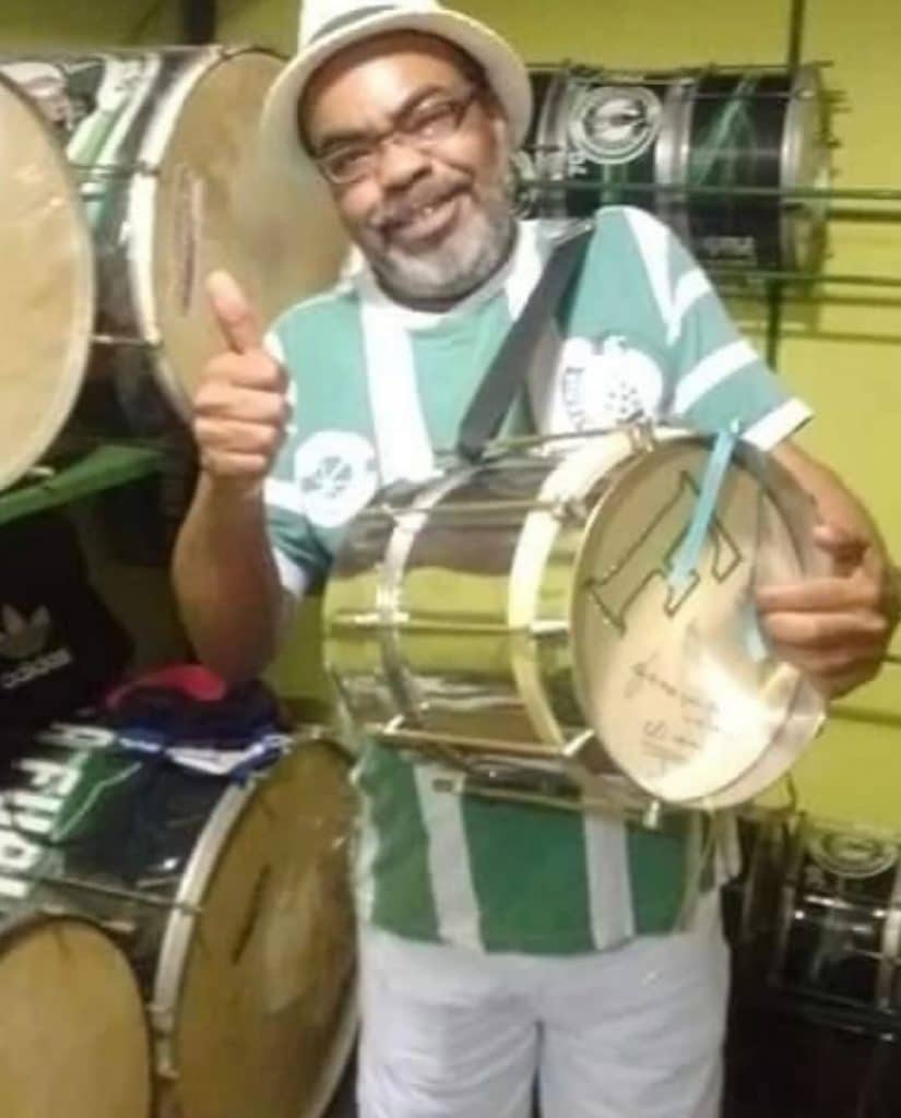 Luiz Apolinário, o “Fumaça da Cuíca. Foto: Reprodução/Instagram/CVB