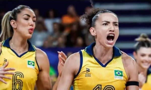 Vôlei feminino conquista o bronze em Paris