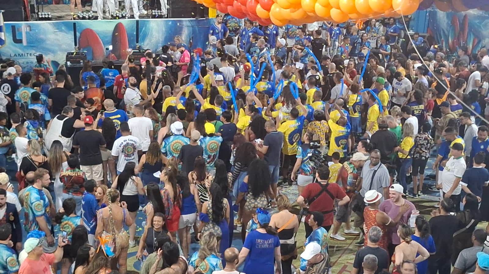 Final de samba-enredo da Tucuruvi para o Carnaval 2025. Foto: Fabio Capeleti/SRzd