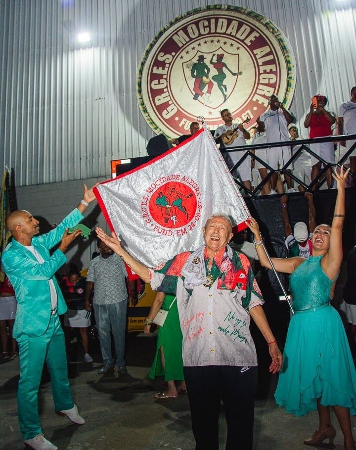 Biro na quadra da Mocidade Alegre. Foto: Kelly Ferreira/Mocidade Alegre