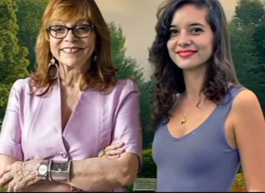 Gloria Perez abraça filha Daniela Perez em vídeo feito por inteligência artificial