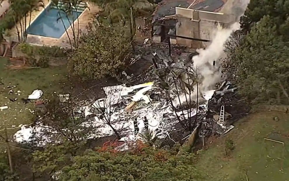 Avião que caiu em Vinhedo teve dano estrutural recente