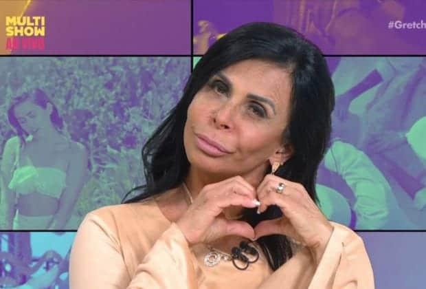 Gretchen mostra corpo após procedimento: ‘Bumbum na nuca’