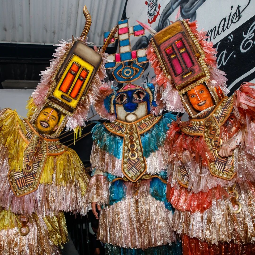 Fantasias da Gaviões da Fiel para o Carnaval de 2025. Foto: Sergio Cruz Fotografia