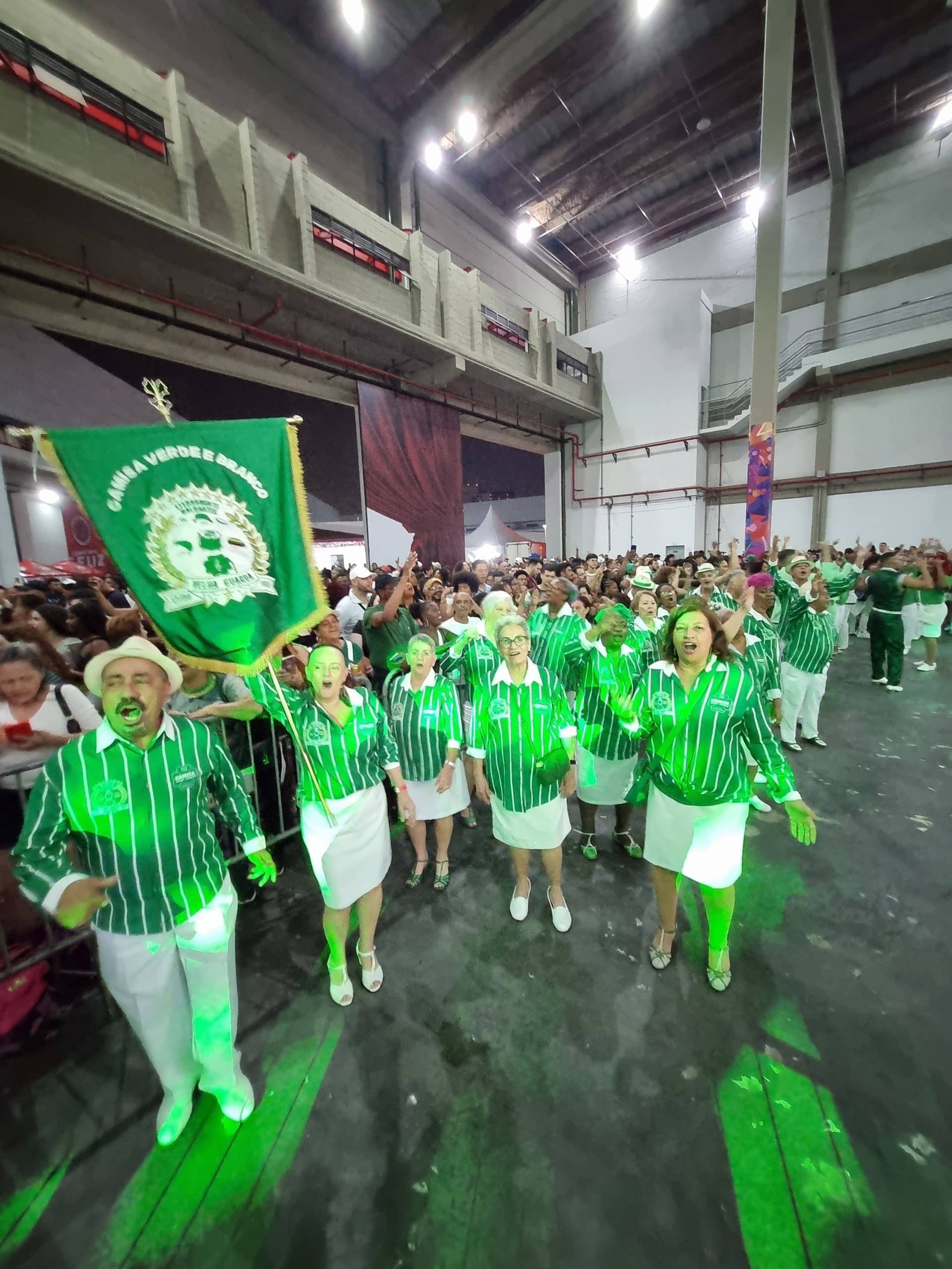 Final de samba-enredo da Camisa Verde e Branco para o Carnaval 2025. Foto: Cahê Rodrigues