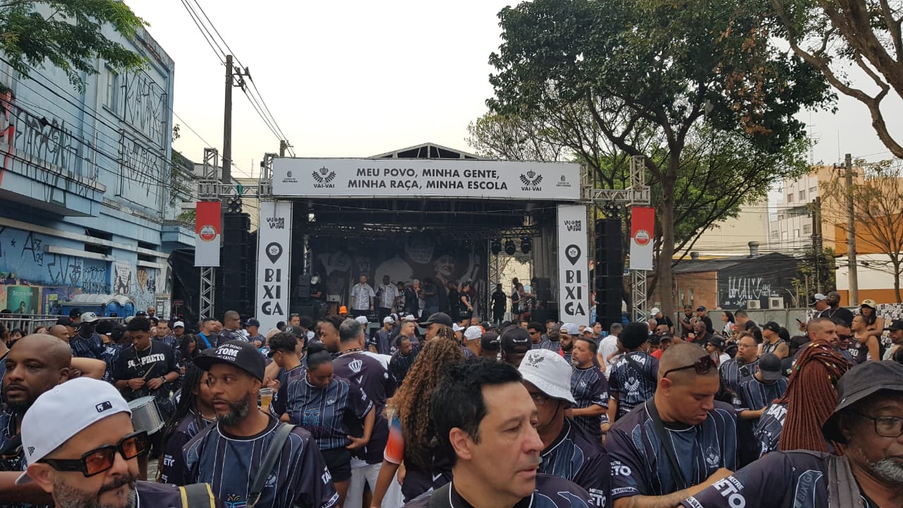 Final de samba-enredo da Vai-Vai para o Carnaval de 2025. Foto: Guilherme Queiroz