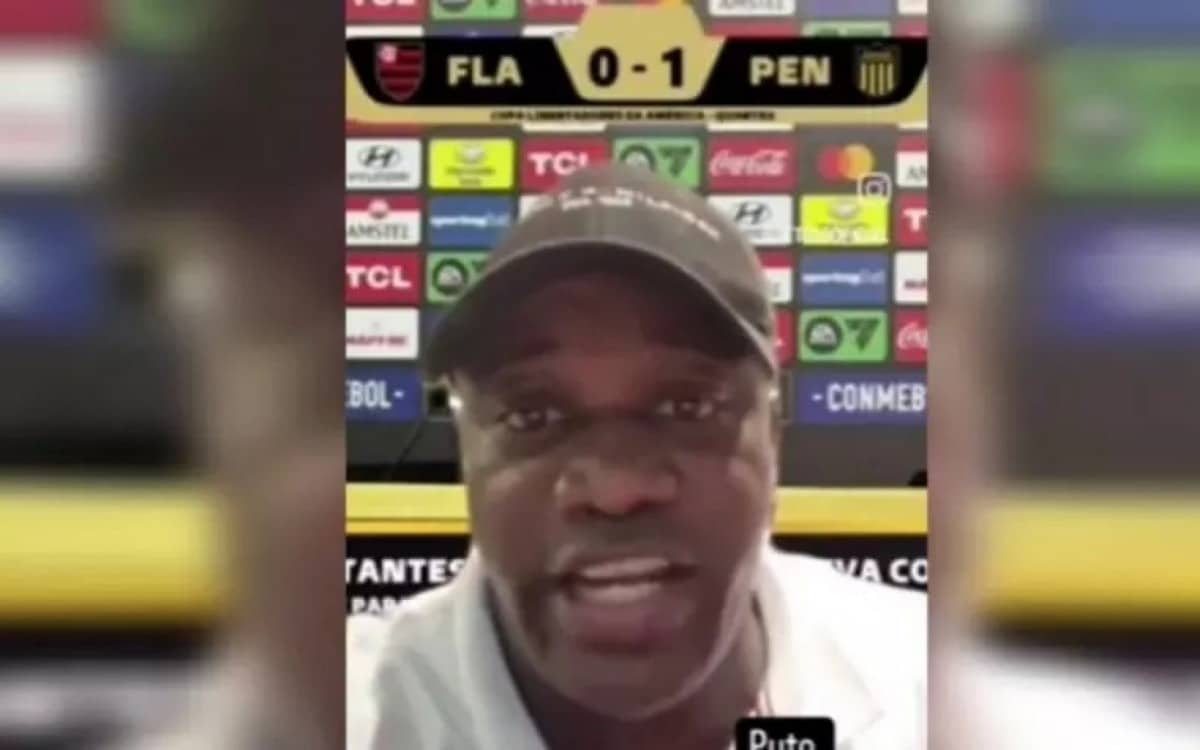 Ex-jogador do Flamengo xinga Tite: 'Safado, não sabe escalar o time'