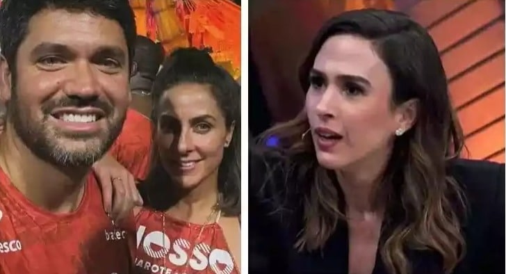 Tatá Werneck ‘alfineta’ Carol Barcellos ao citar traição com Marcelo Courrege