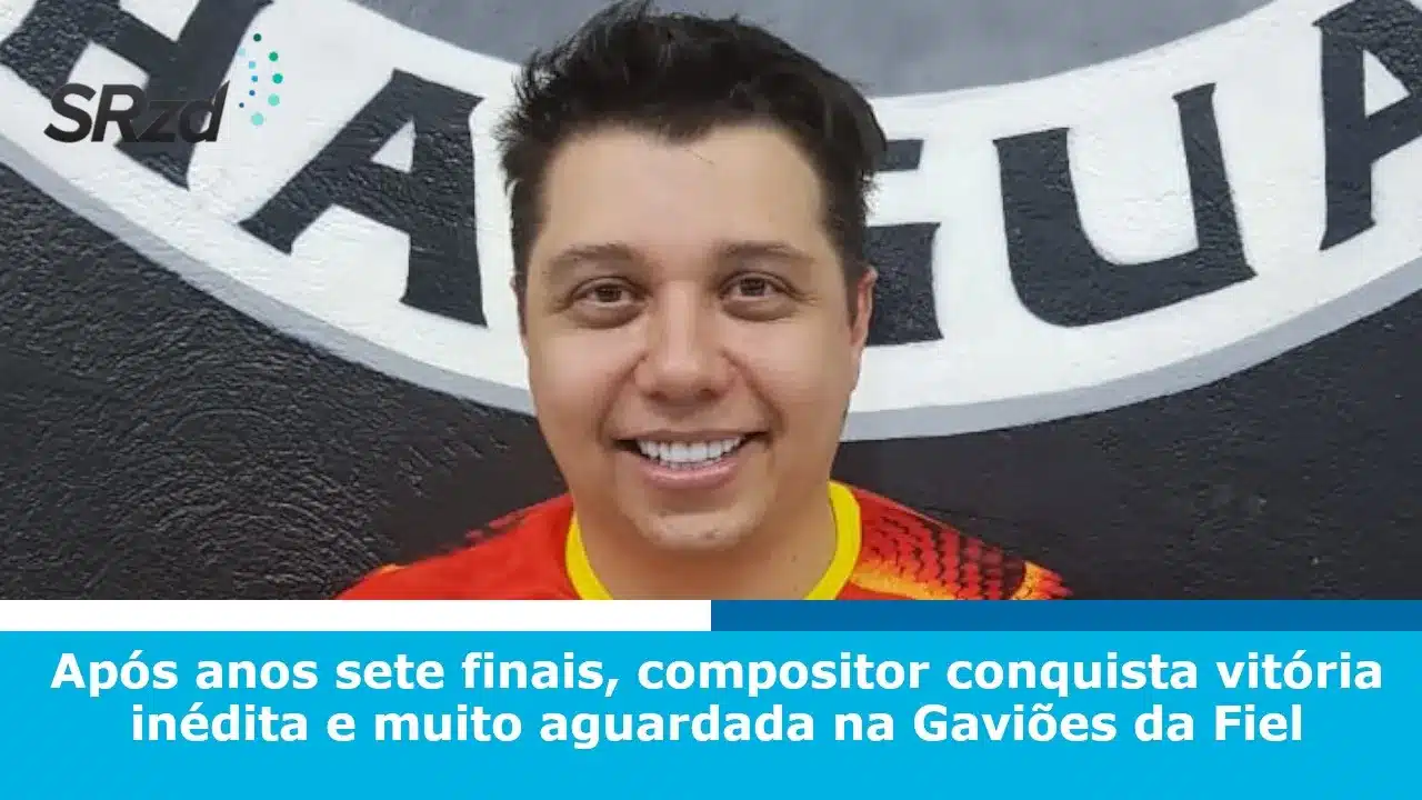 Após sete finais, compositor conquista vitória na Gaviões da Fiel