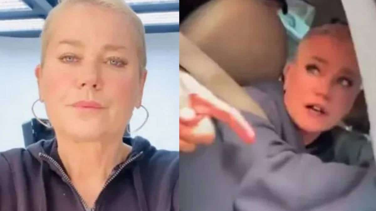 Xuxa se pronuncia após levar cuspe no rosto