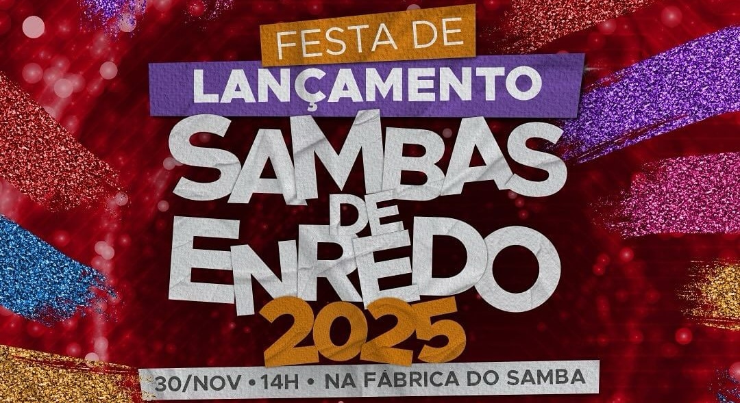 Vendas abertas para o lançamento dos sambas do Carnaval de São Paulo 2025