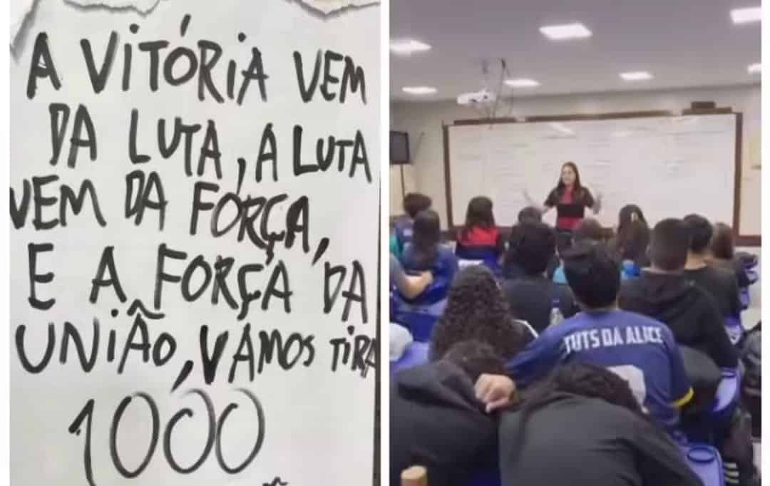 Frase de Solange Cruz, da Mocidade Alegre, faz sucesso em sala de aula