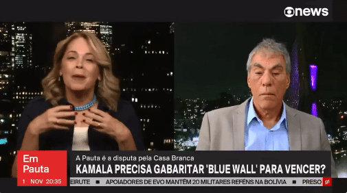 VÍDEO: Barraco na Globonews entre Sandra Coutinho e Demétrio Magnoli