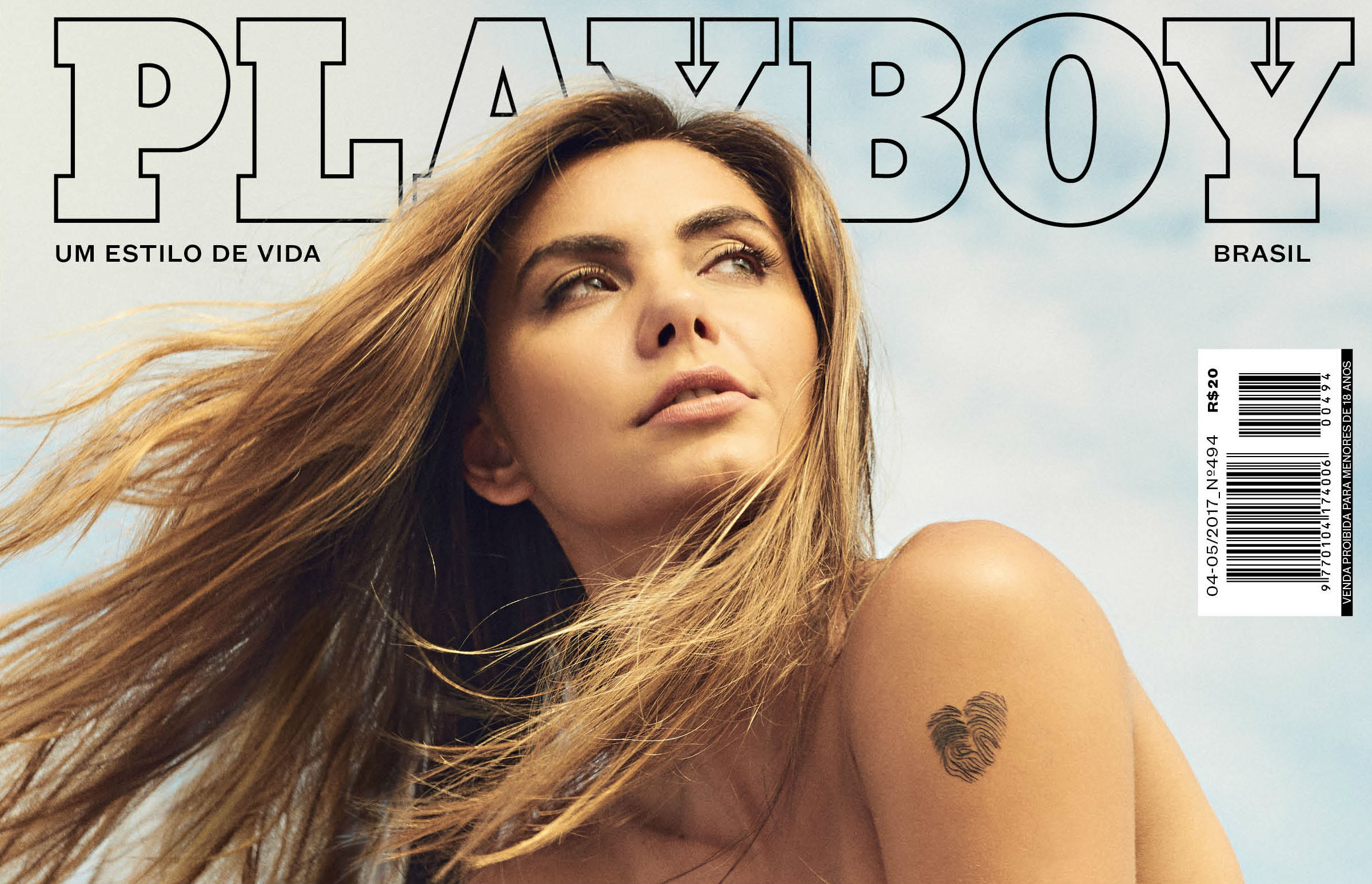 Capa da revista playboy