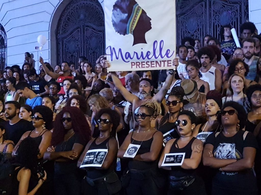 Multidão Faz Protesto Em Repúdio à Morte De Marielle Franco 9377