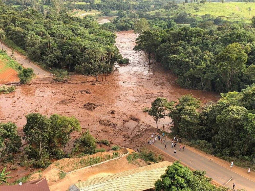 Tragédia em Brumadinho. Foto: Divulgação/CEMIG Barragem de Brumadinho