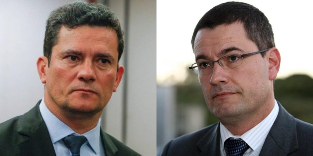 Sergio Moro e Maurício Valeixo. Foto: Reprodução de Internet