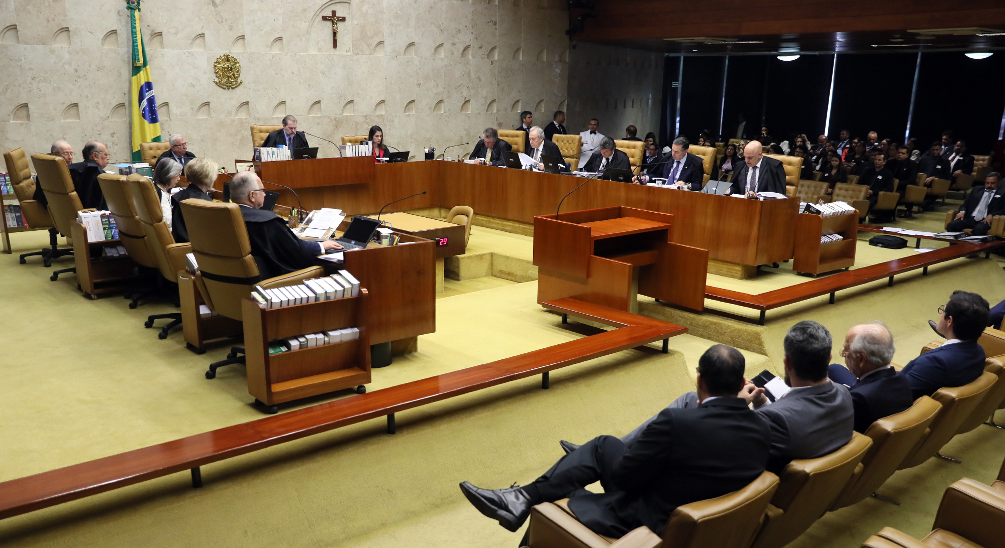 Sessão Plenária do dia 26 de setembro de 2019 no STF. Foto: Nelson Jr/SCO/STF