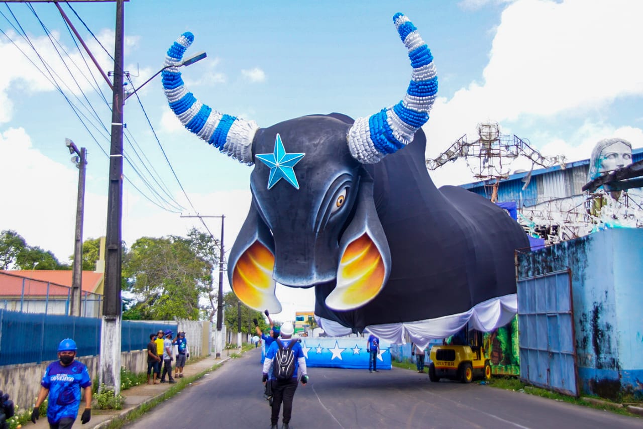 Boi Caprichoso arrasta multidão no 'Boi de Rua' - Portal Cultura do AM