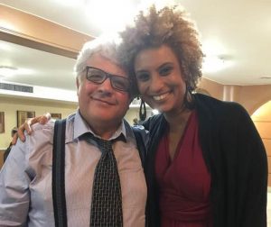 Manoel Peixinho e Marielle Franco. Foto: Acervo pessoal