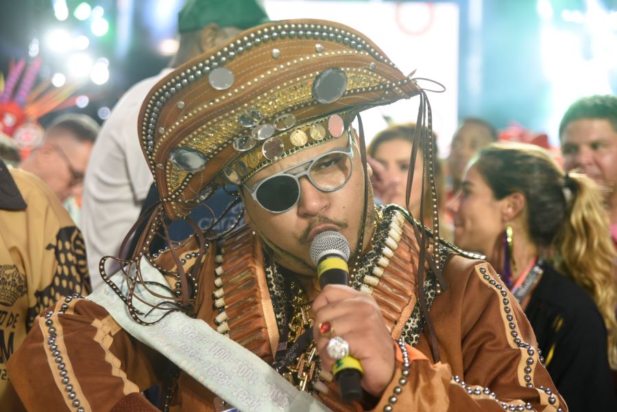 Imperatriz Leopoldinense no Desfile das Campeãs 2023. Foto: Leandro Milton/SRzd