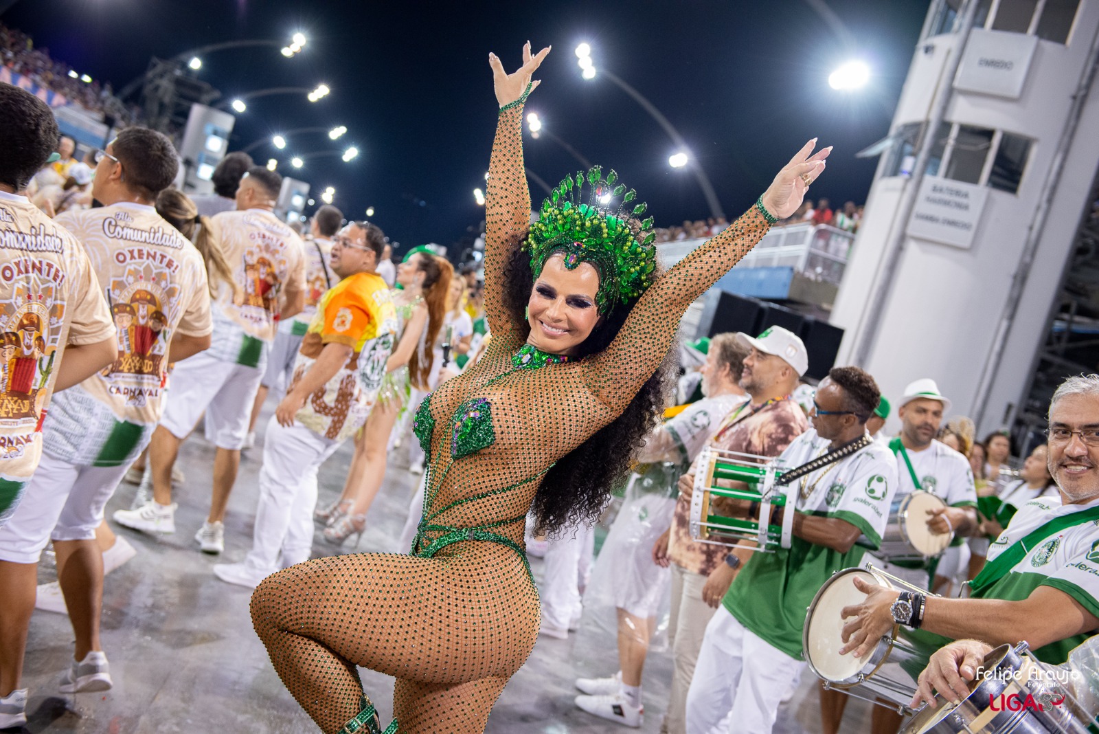 Viviane Araújo. Foto: Felipe Araujo/Liga-SP