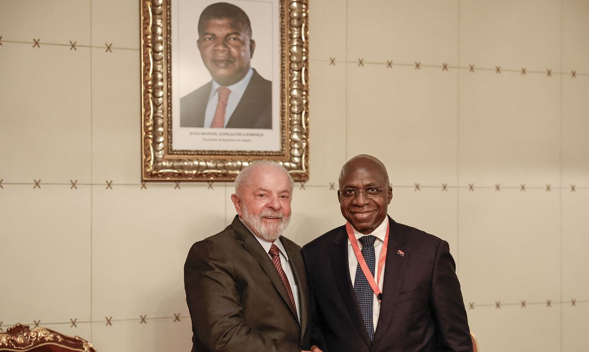 Lula e o presidente da Angola, João Lourenço. Foto: Ricardo Stuckert/PR